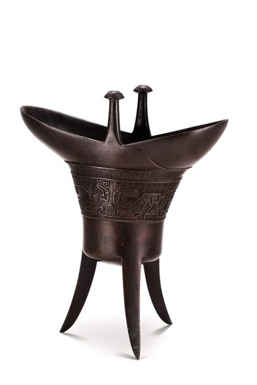 Hawthorn Late Bronzes_A Bronze Ritual Vessel, Jue