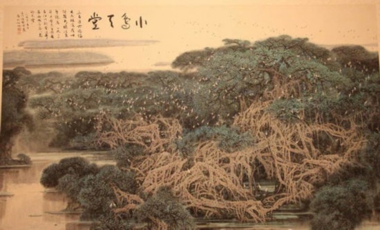 人民大会堂金色大厅画作更新了!一起来看看大会堂悬挂过的13幅珍贵书画-爱财经网