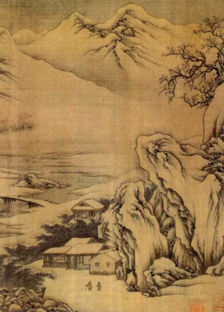 ��ά��ˮī���磬����Ӱ���������Ժ��ɽˮ����չ����ʷ�������ġ�ʫ���л���������ʫ��������춨����ά���й��滭ʷ�ϵĵ�λ��  �������� ��ά������ѩ��ͼ����