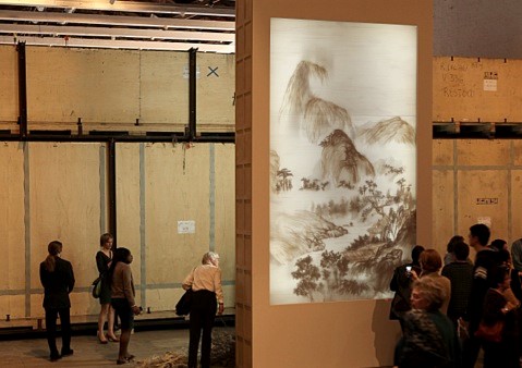 �����������Ĺ��£�����ɽˮͼ����2012�ꡣ���������ִ����������װ���ֳ���2013�ꡣͼƬ��Ȩ�����������