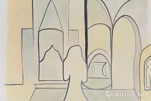 崇高的形象一 No.1 2015 木板油画 180x120cm